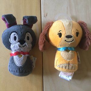 Hallmark itty bitty's Lady and The Tramp NWOT
